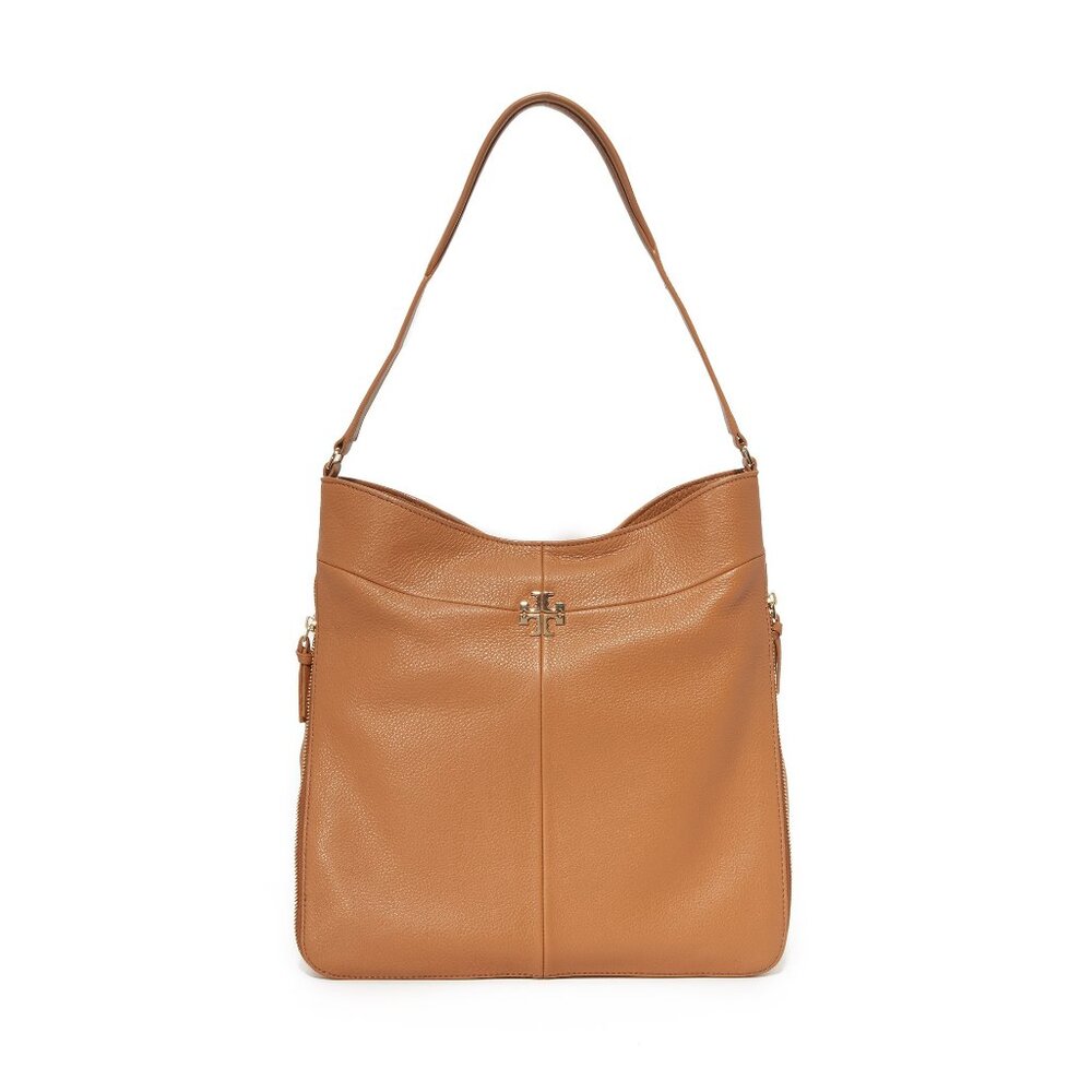 Tory Burch - Brown Leather Ivy Hobo Purse